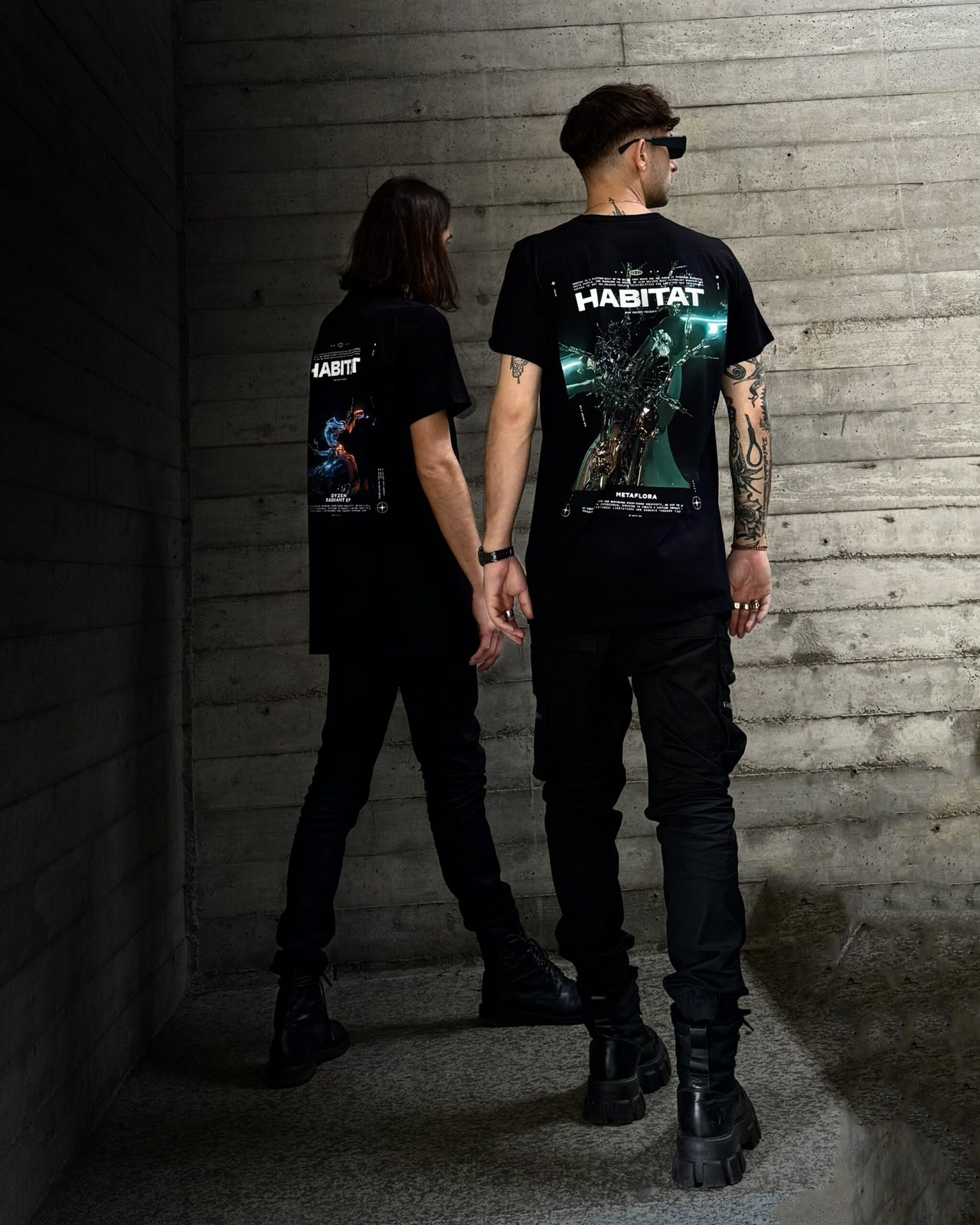 'METAFLORA' PRINTED TEE