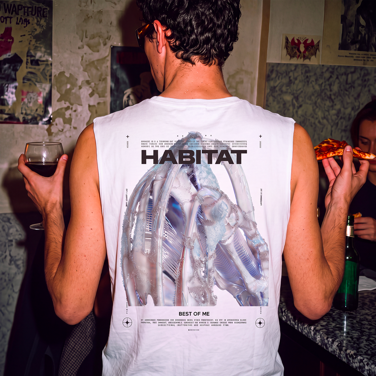 'BEST OF ME' PRINTED TANK