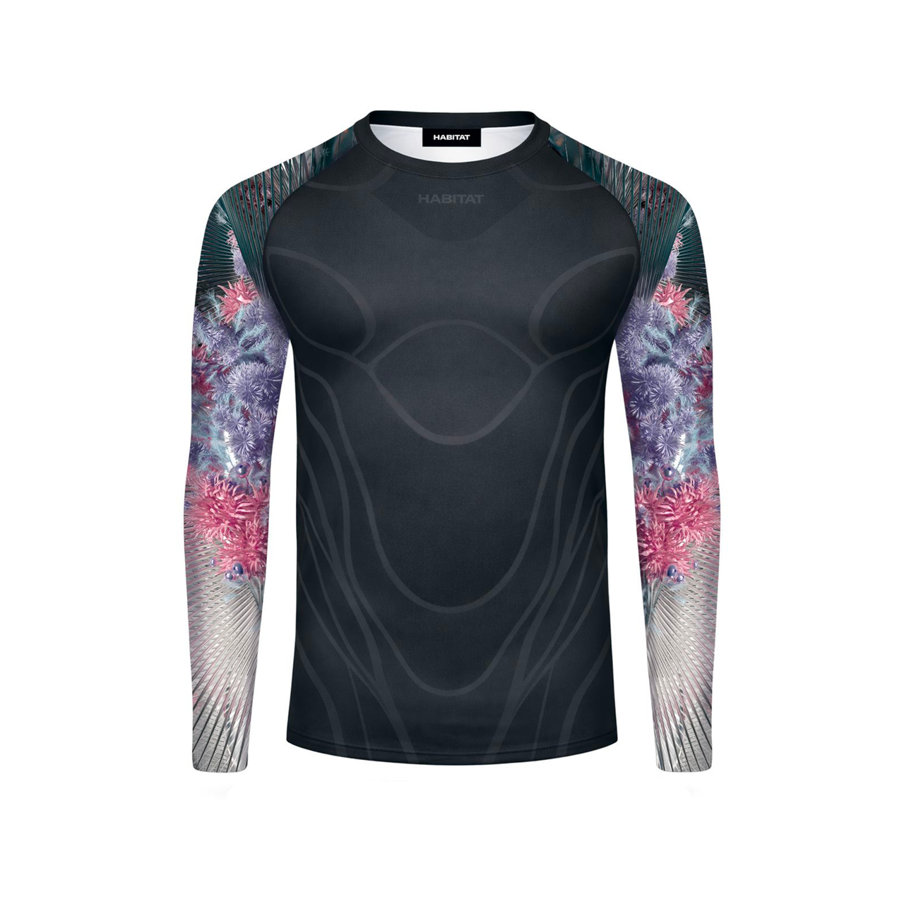 'SPORT TEE BLACK' TECHNICAL LONG SHIRT